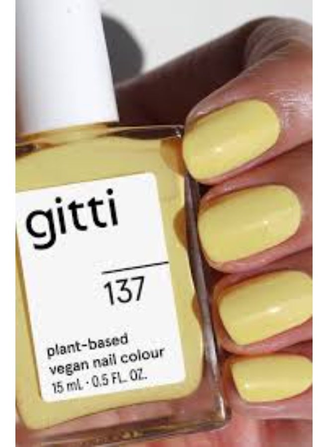 gitti no. 137 Nail Polish 15ml - Image 2